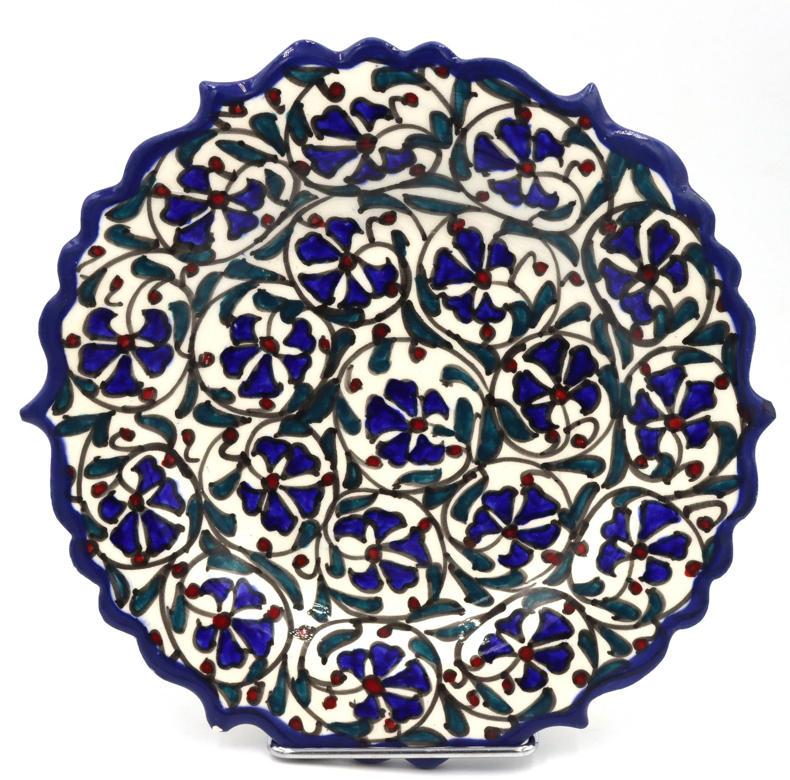Hand made wall hanging Ceramic decorative plate (1 of 4)