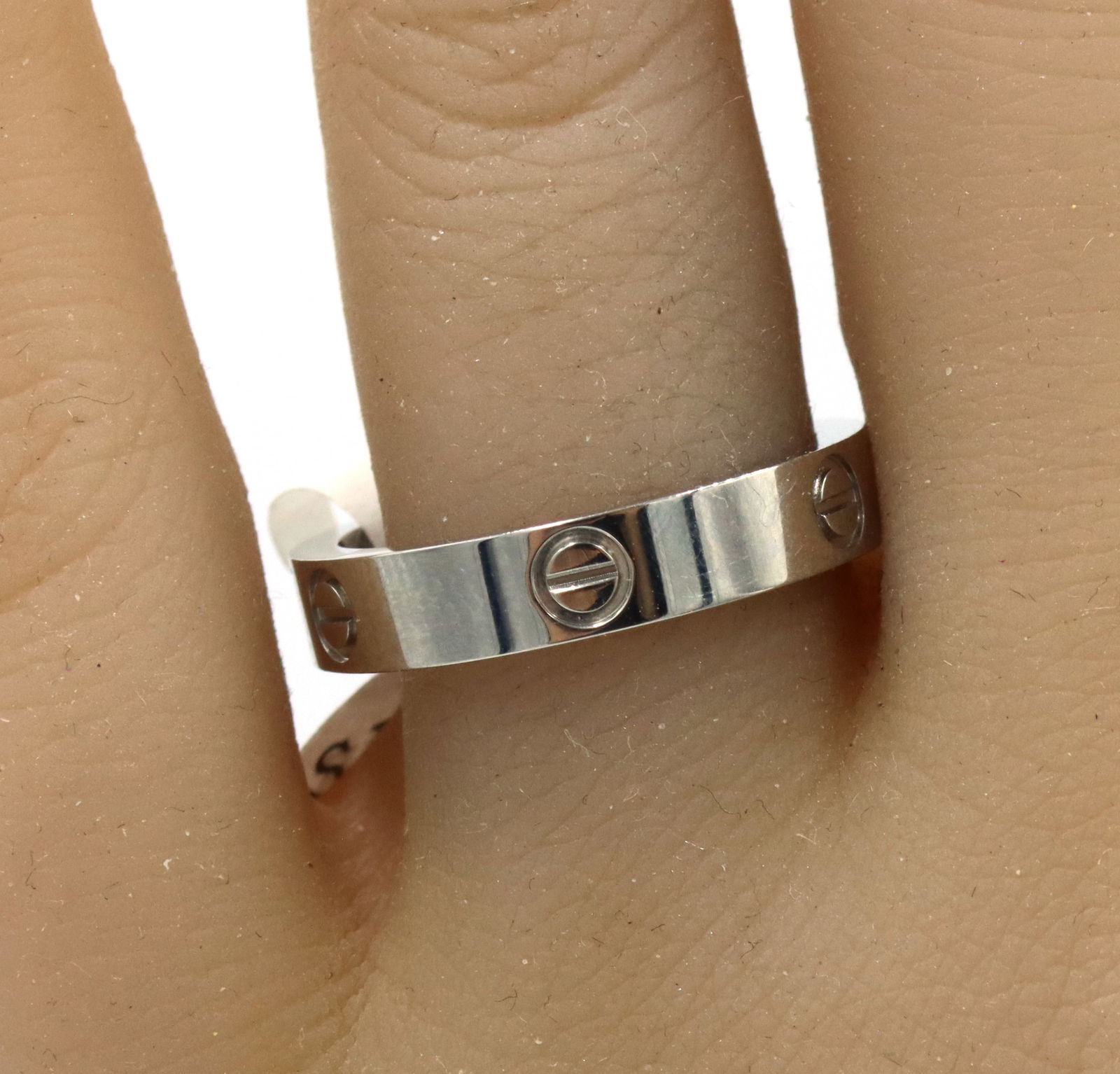 Stainless steel love band (1 of 3)