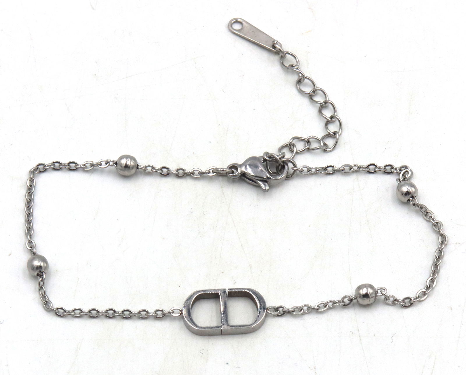 Stainless steel adjustable bracelet (1 of 3)