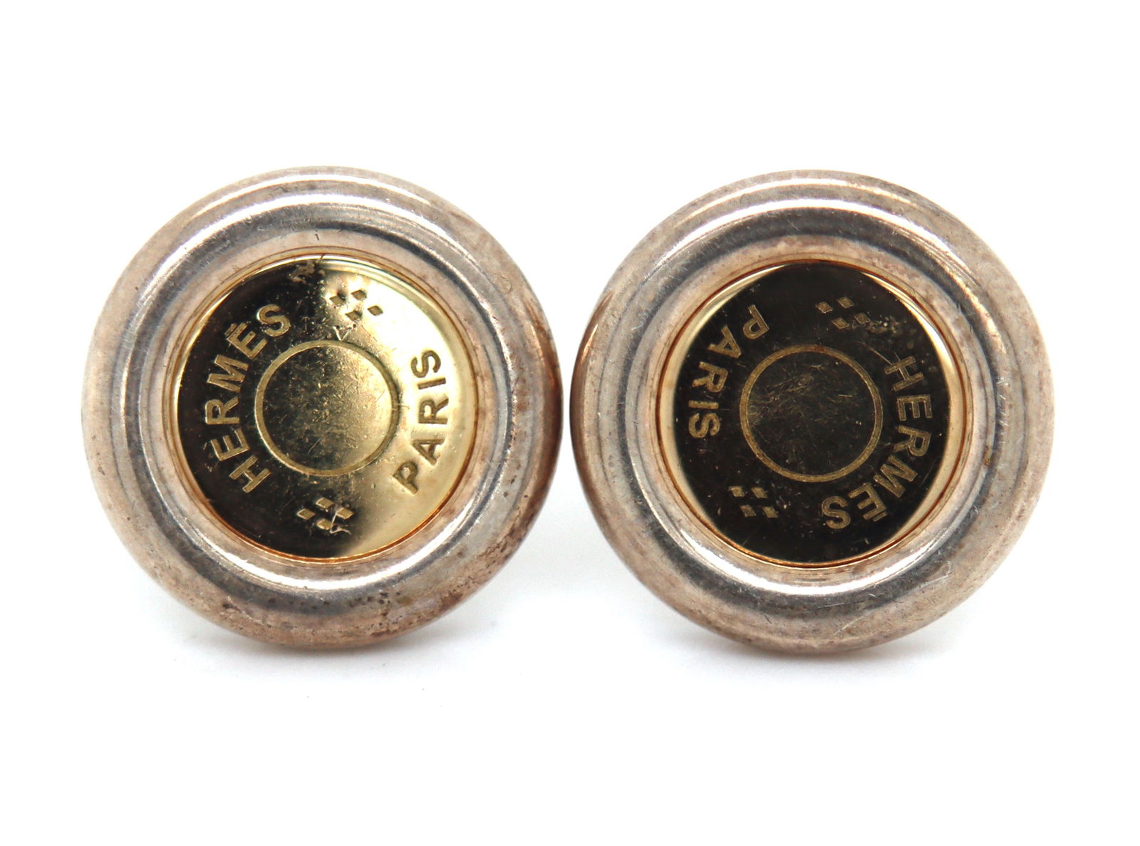 Hermes Clou De Selle stud earrings (1 of 3)