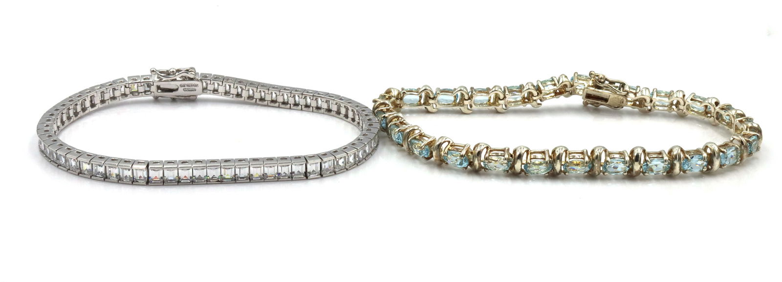 Lot of 2 925 sterling silver bracelets (1 of 7)