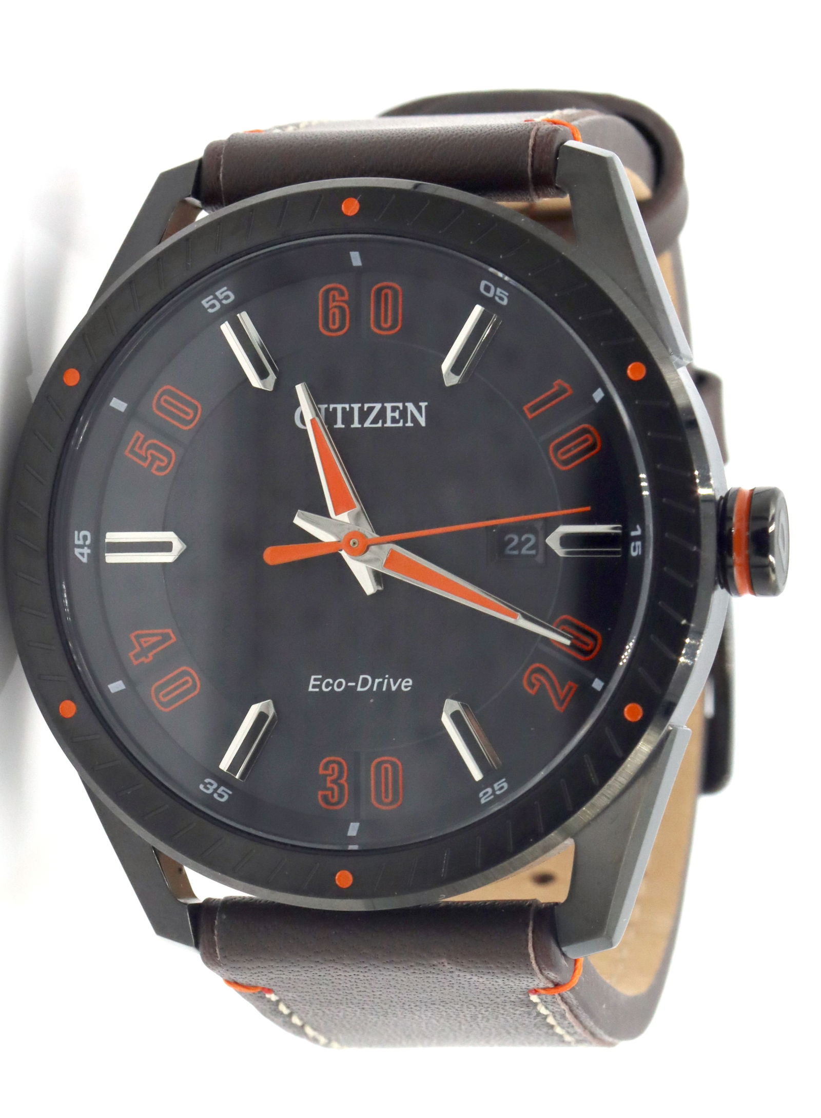 Citizen men's drive leather strap watch (1 of 6)