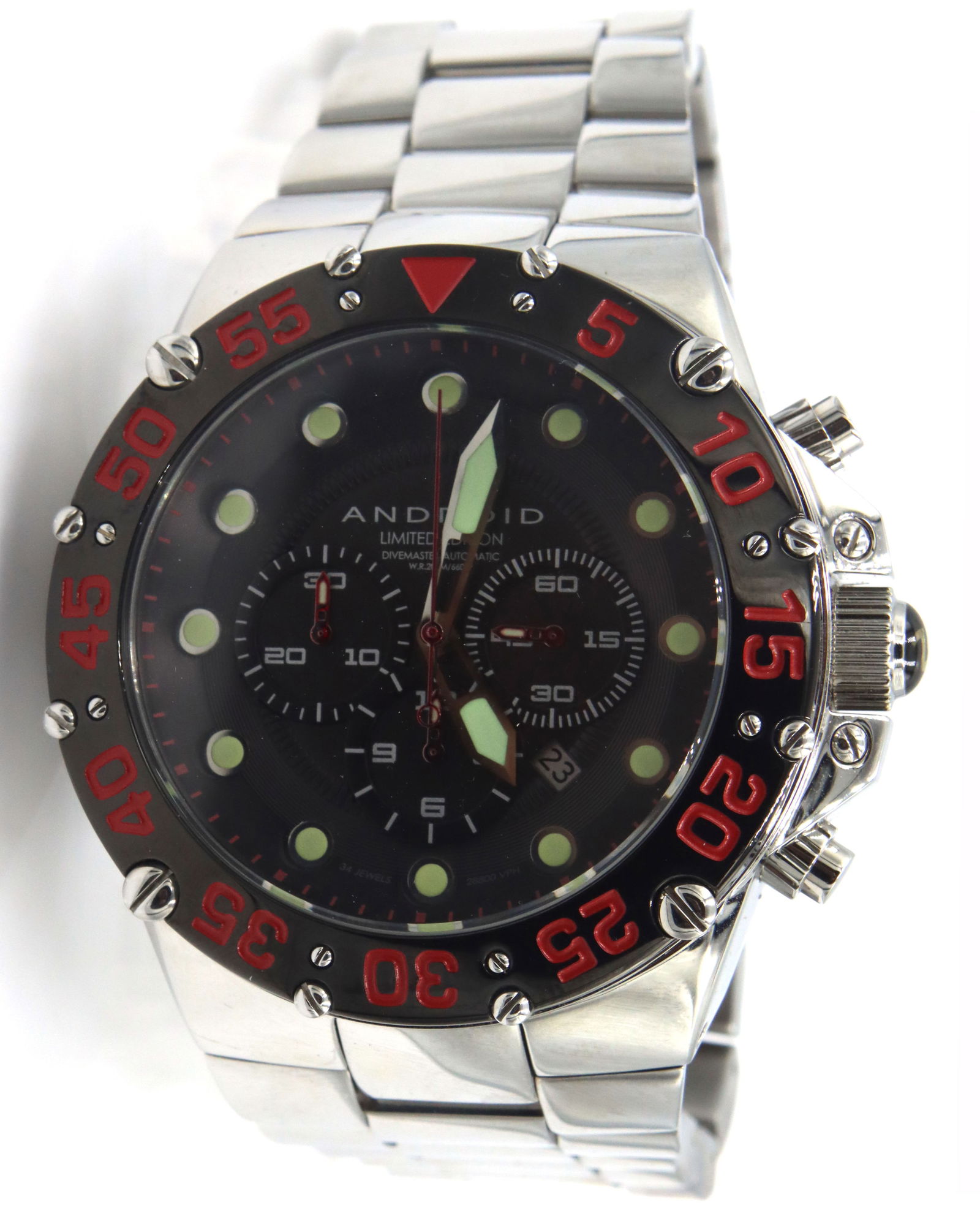 Android Enforcer SII NE78A chronograph automatic watch (1 of 6)