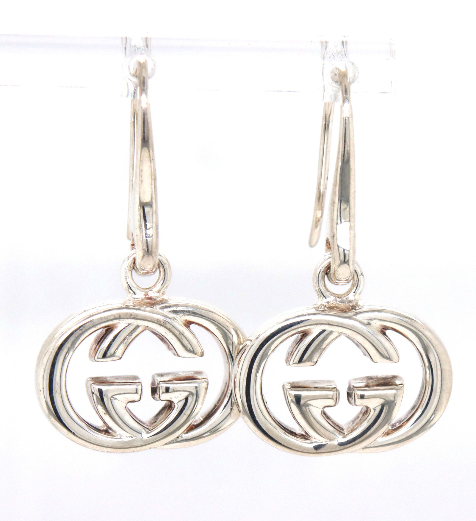 Gucci GG Interlocking dangle earrings (1 of 5)