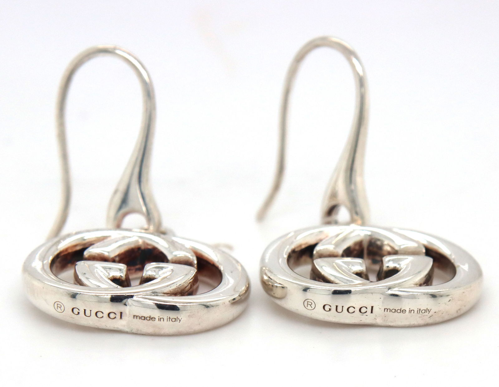 Gucci GG Interlocking dangle earrings - 5