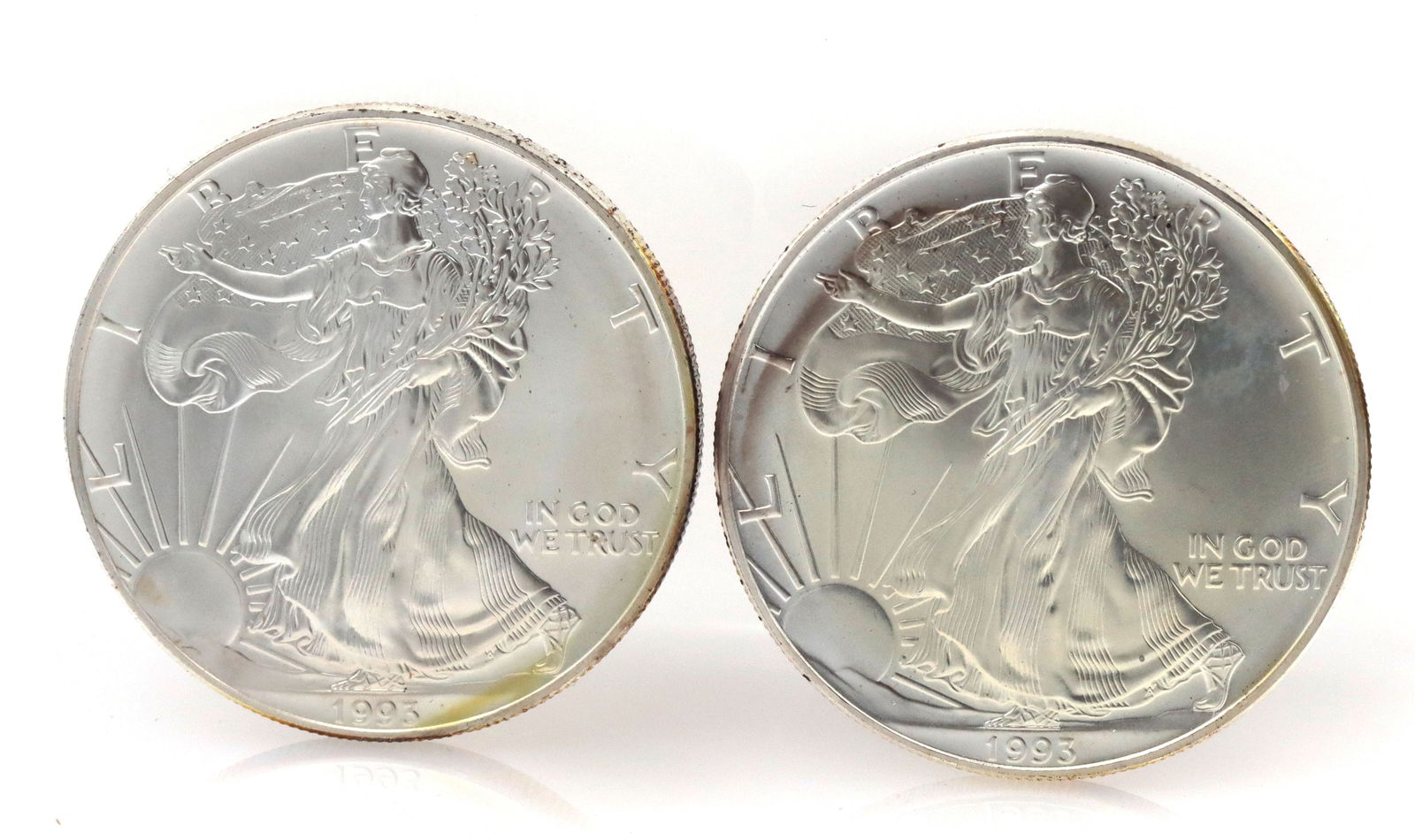 Pair of 1993 American eagle (1 of 3)