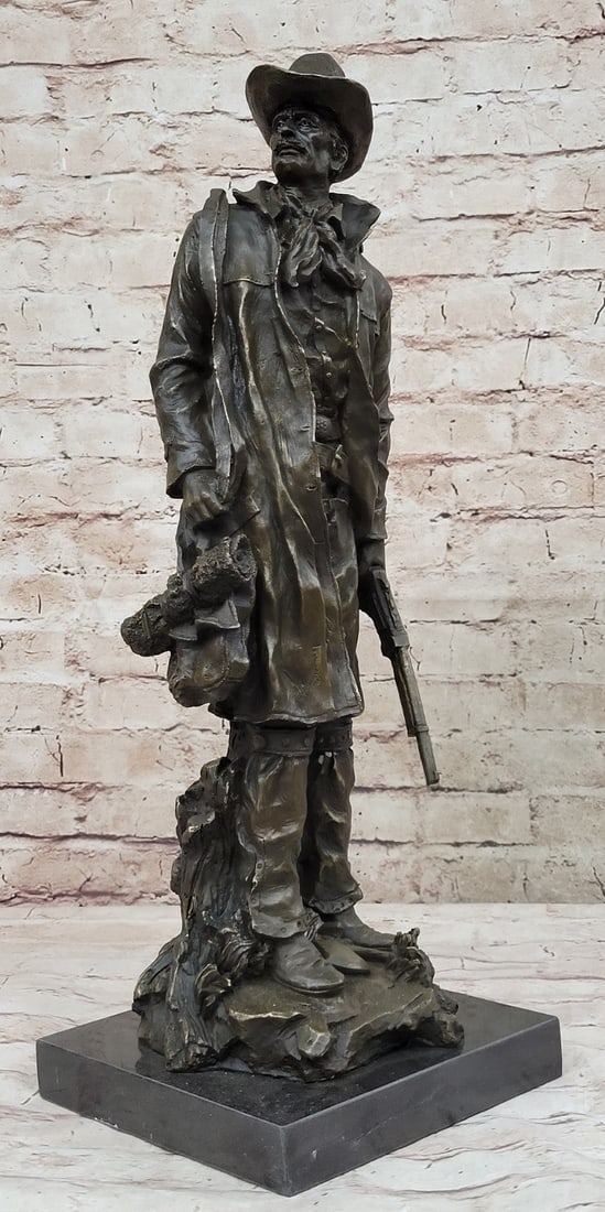 Wyatt Earp American Western Bronze Sculpture (1 of 9)