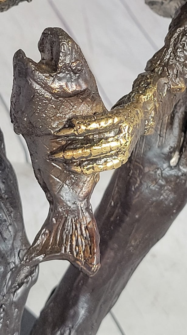 Stunning Eagle Bronze Statue - 7