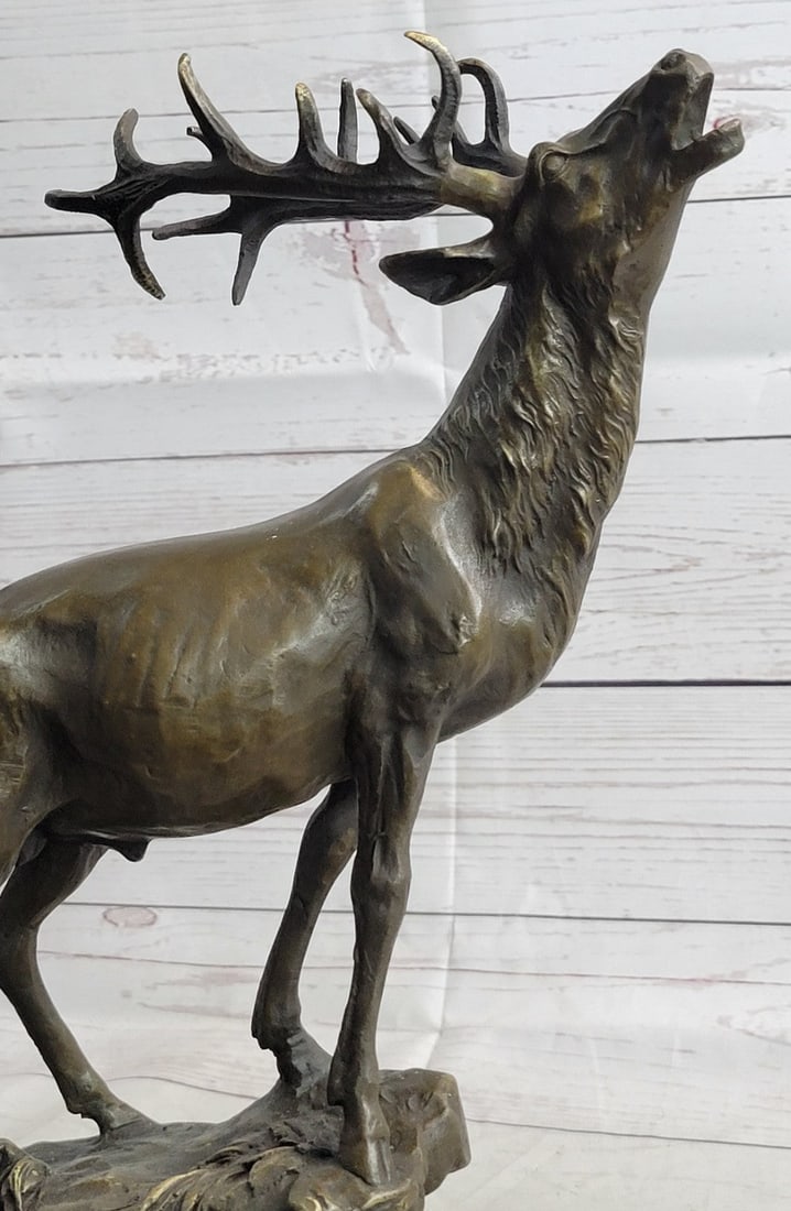 Animal Edition Bronze Sculpture - 6