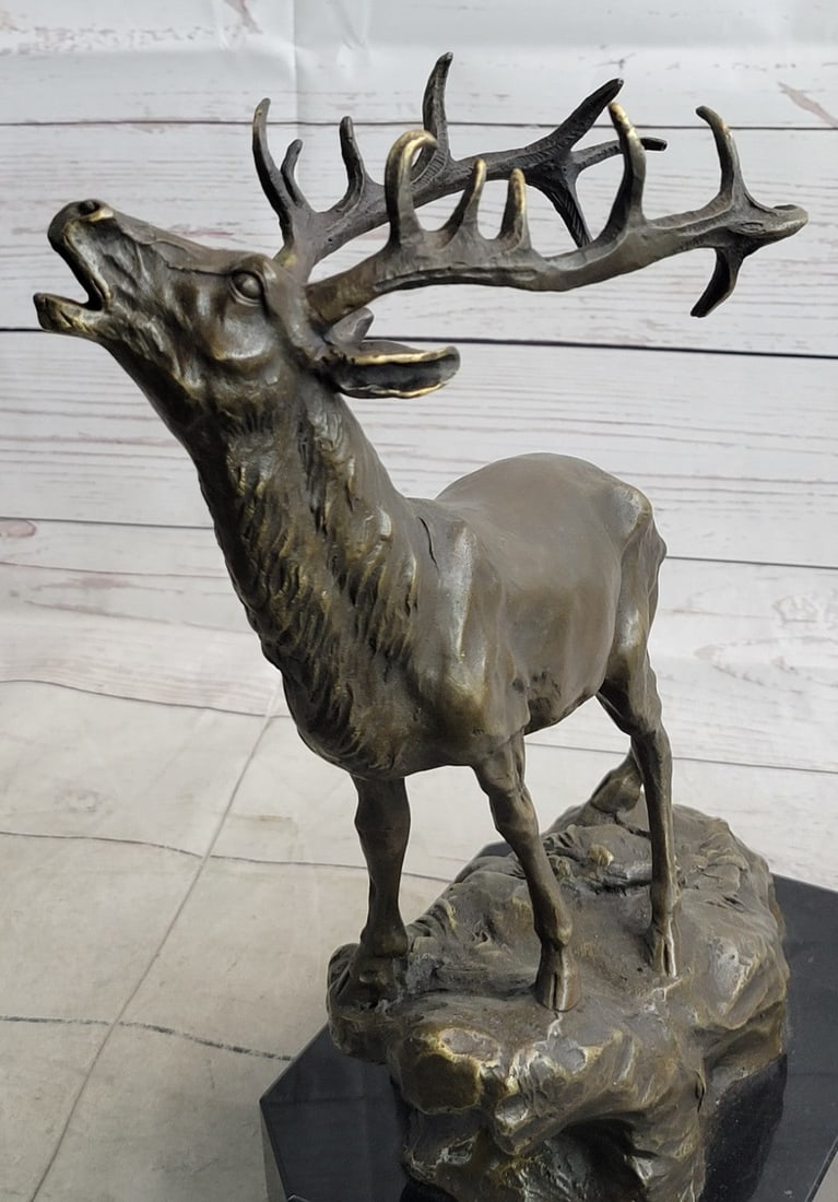 Animal Edition Bronze Sculpture - 7