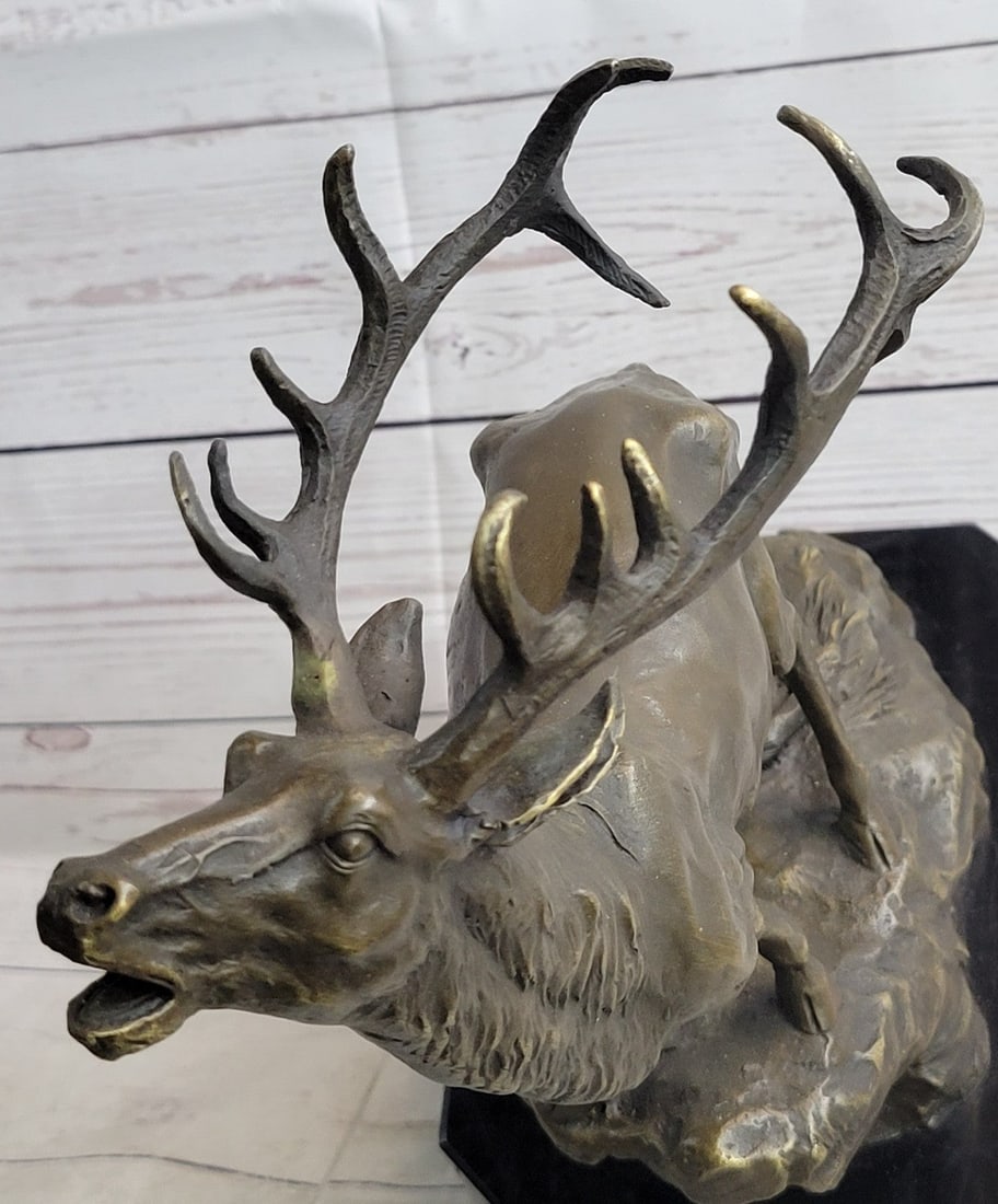 Animal Edition Bronze Sculpture - 8