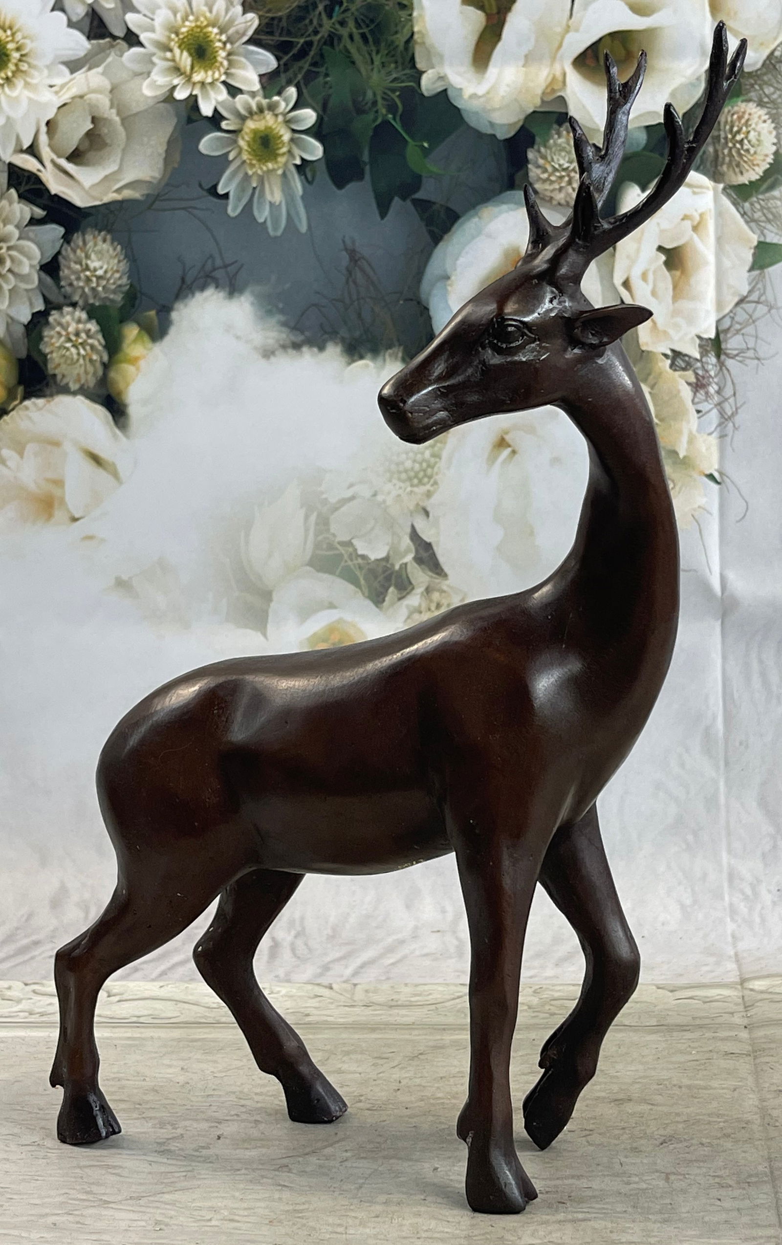 Deer Bronze Sculpture (1 of 10)