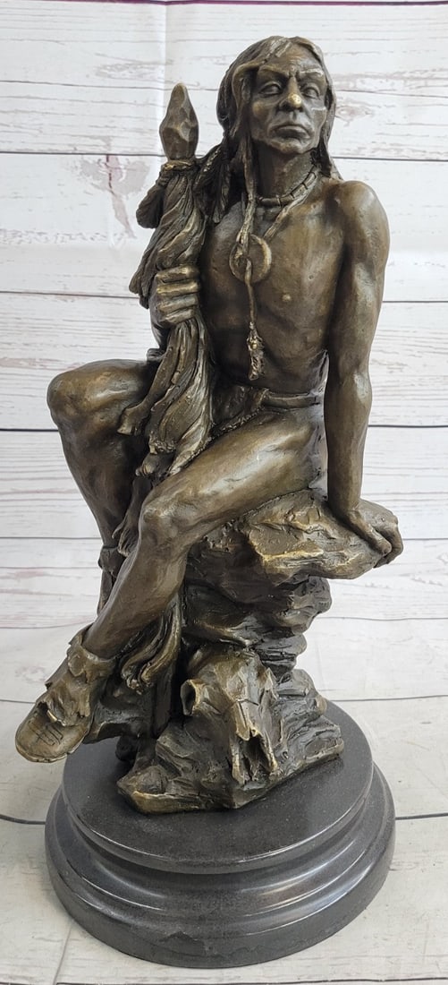 Warrior Bronze Sculpture (1 of 9)