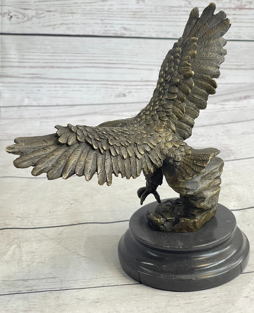Eagle Bronze Sculpture - 4