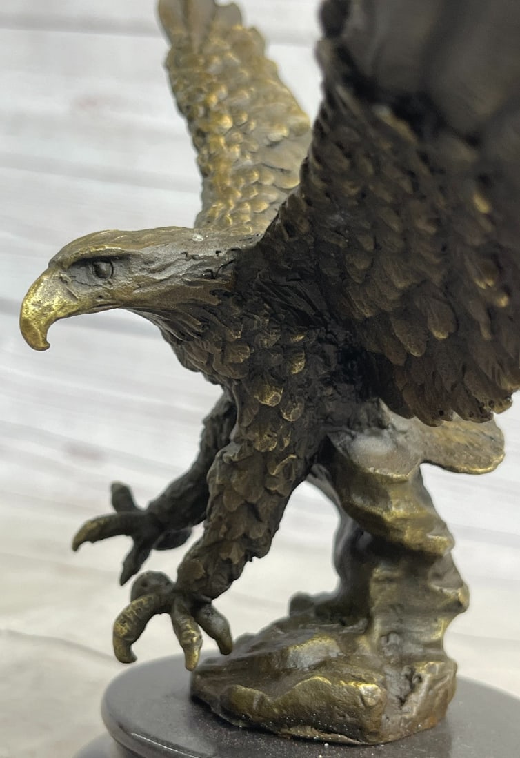 Eagle Bronze Sculpture - 6