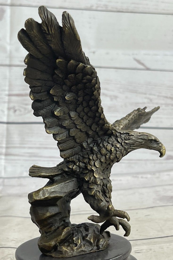Eagle Bronze Sculpture - 8