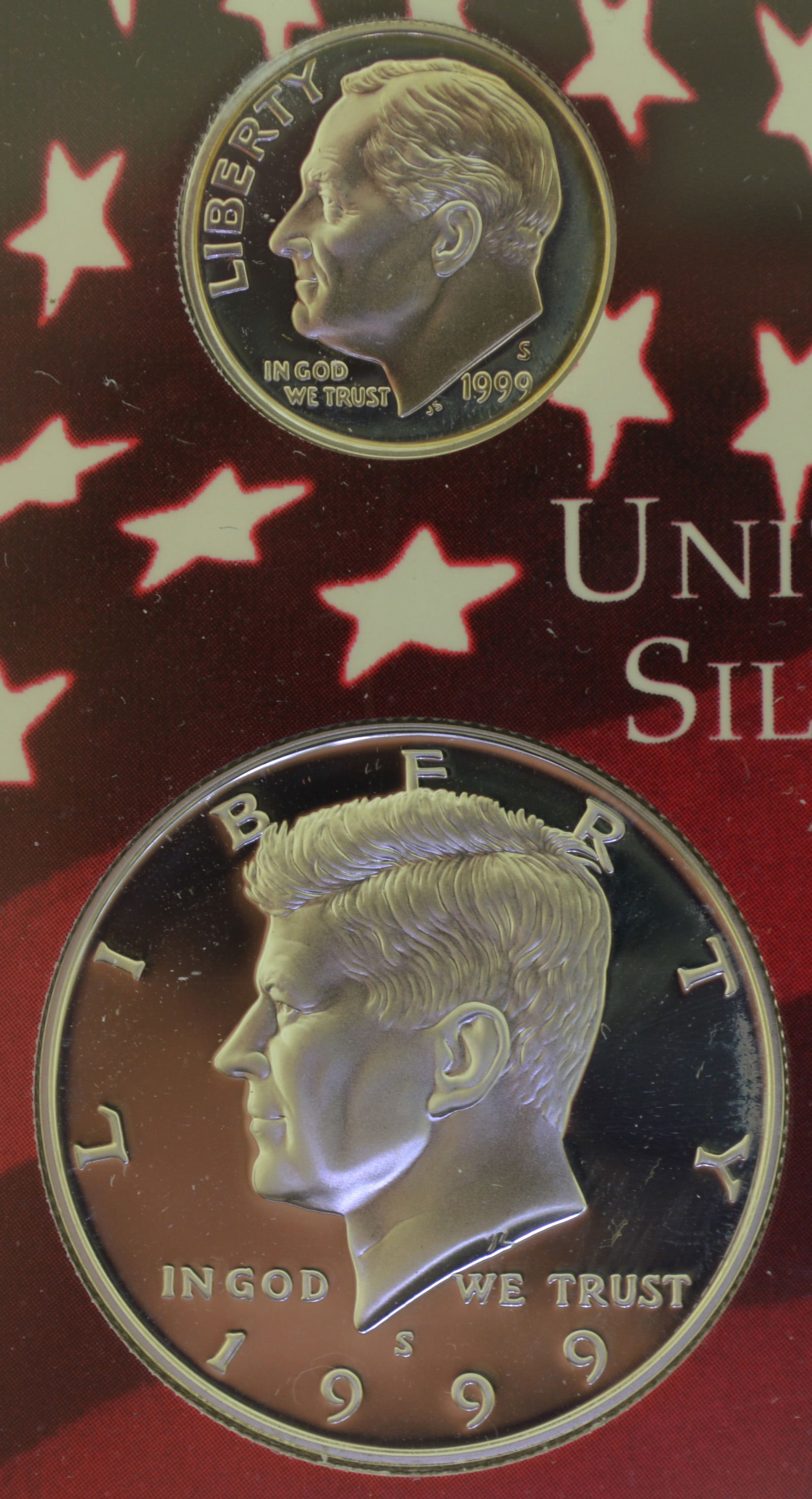 1999 9-Piece Silver US Proof Set - 4