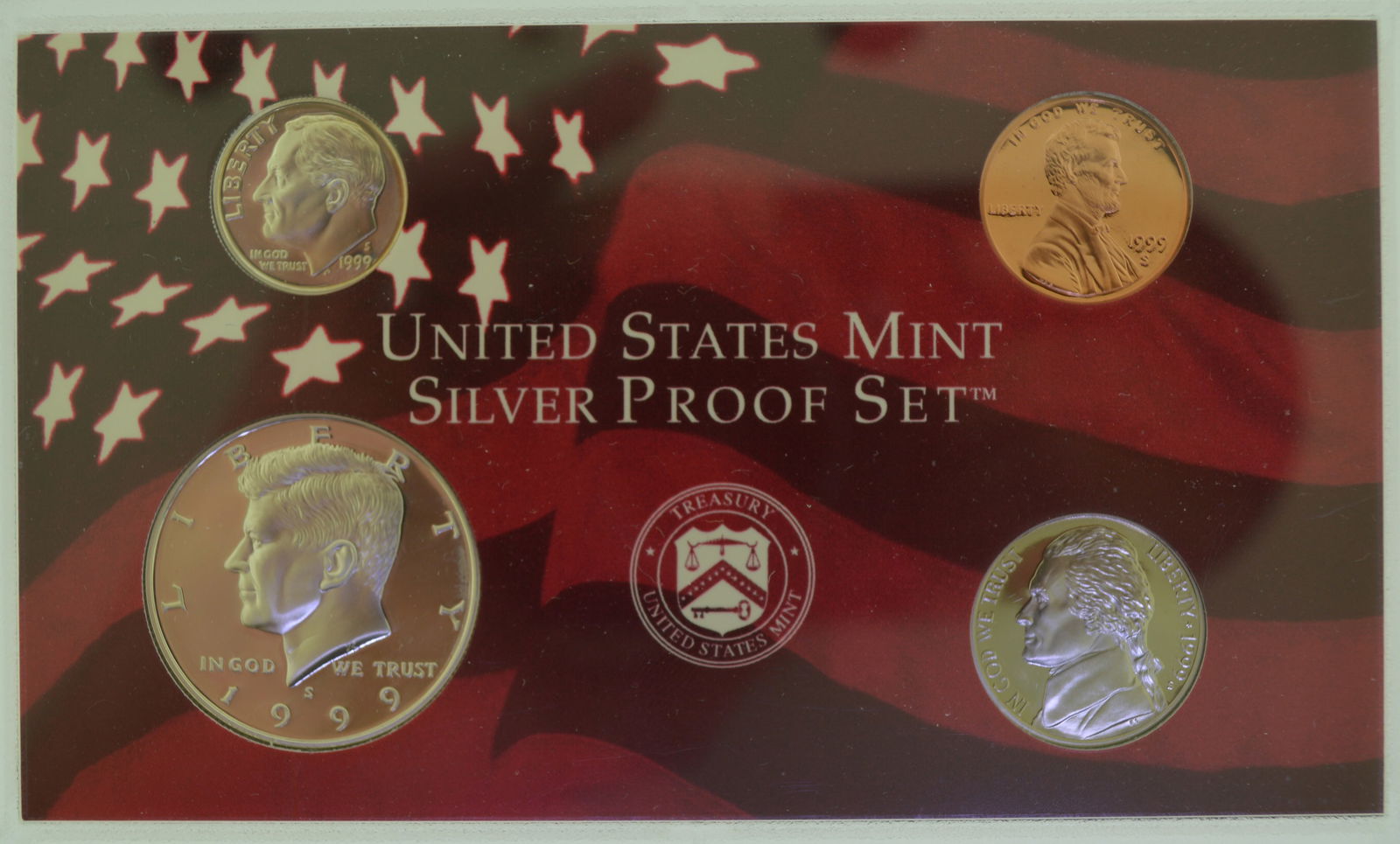 1999 9-Piece Silver US Proof Set - 5