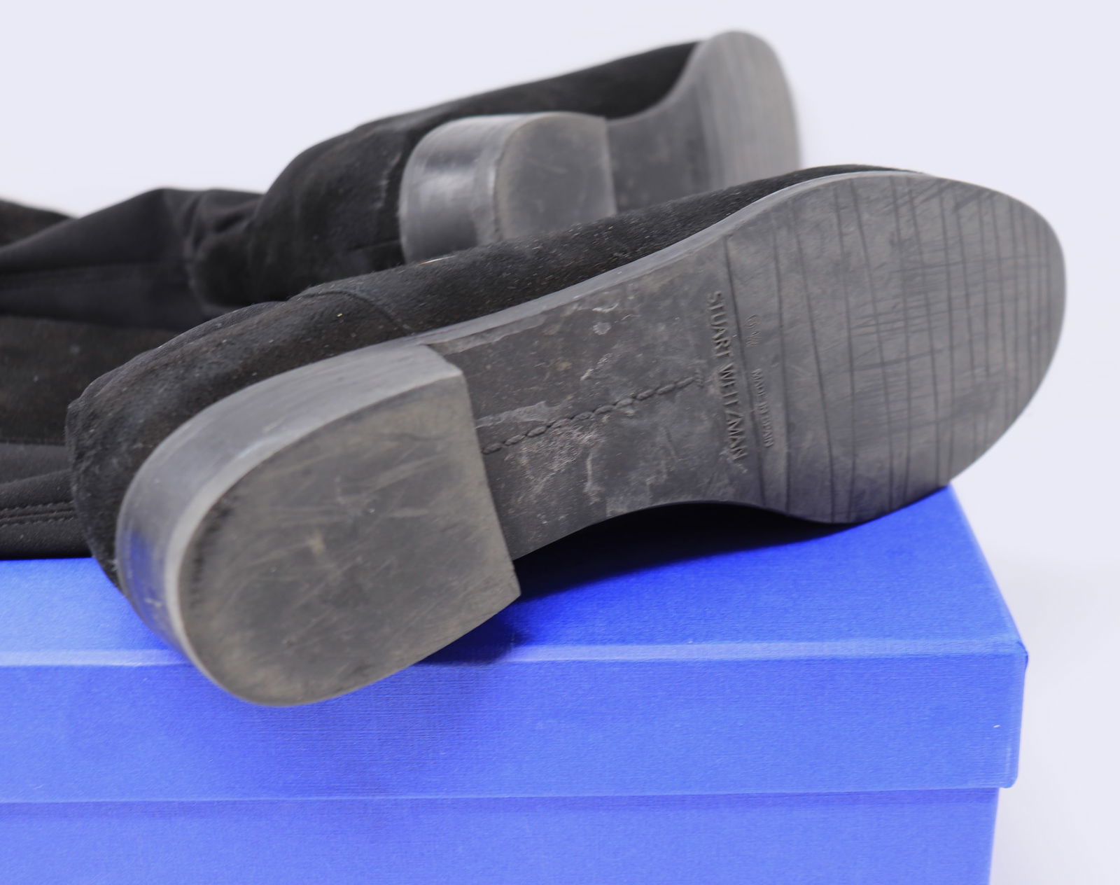 Stuart Weitzman Black Suede boots - 4
