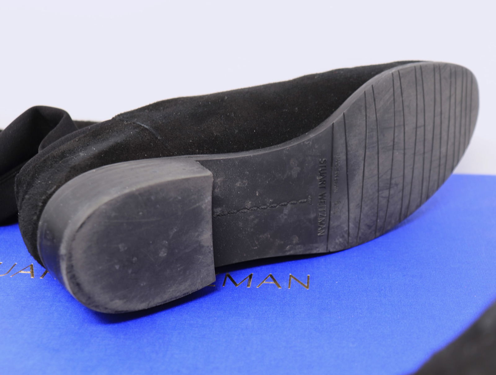 Stuart Weitzman Black Suede boots - 5