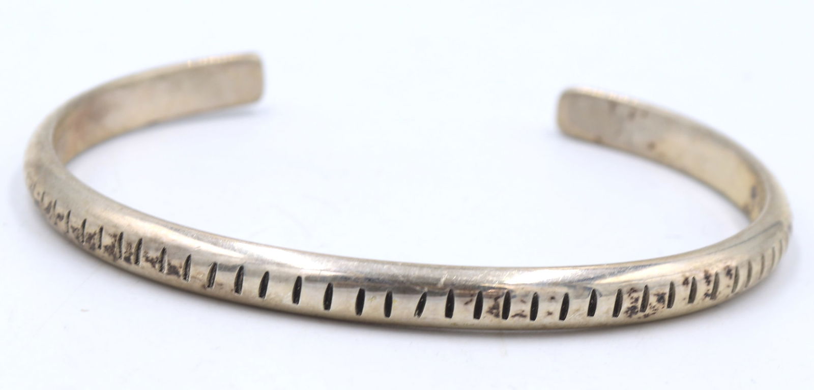 Vintage 925 sterling silver cuff bangle (1 of 5)