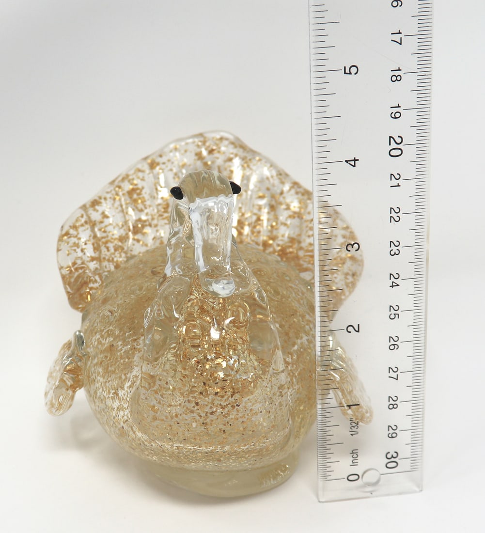 Hand Blown Turkey Figurine - 5