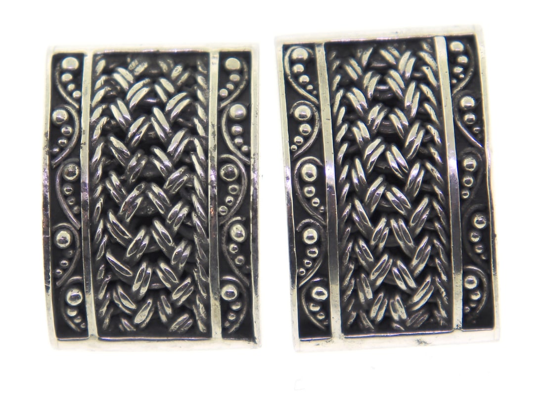 Vintage Sterling Silver Signed earrings (1 of 3)