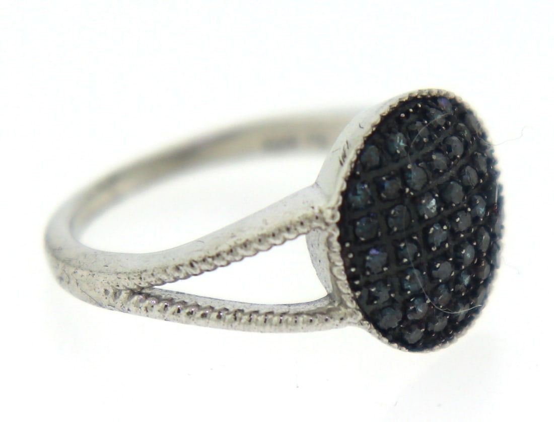 925 Sterling Silver Gemstone Ring - 2