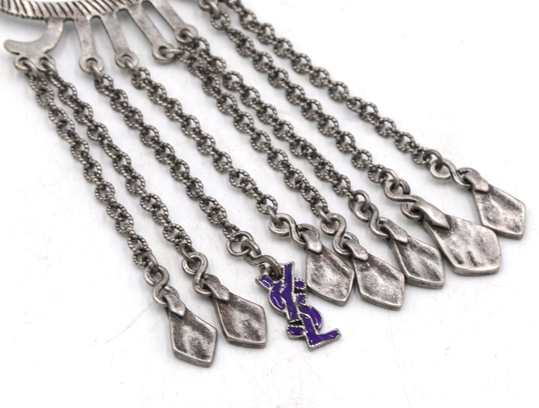 Tibetan dangle single cuff earring - 2