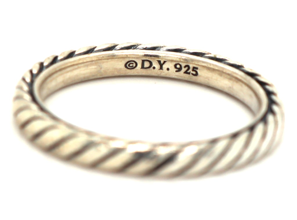 David Yurman Cable classic stackable band 2.5mm - 2