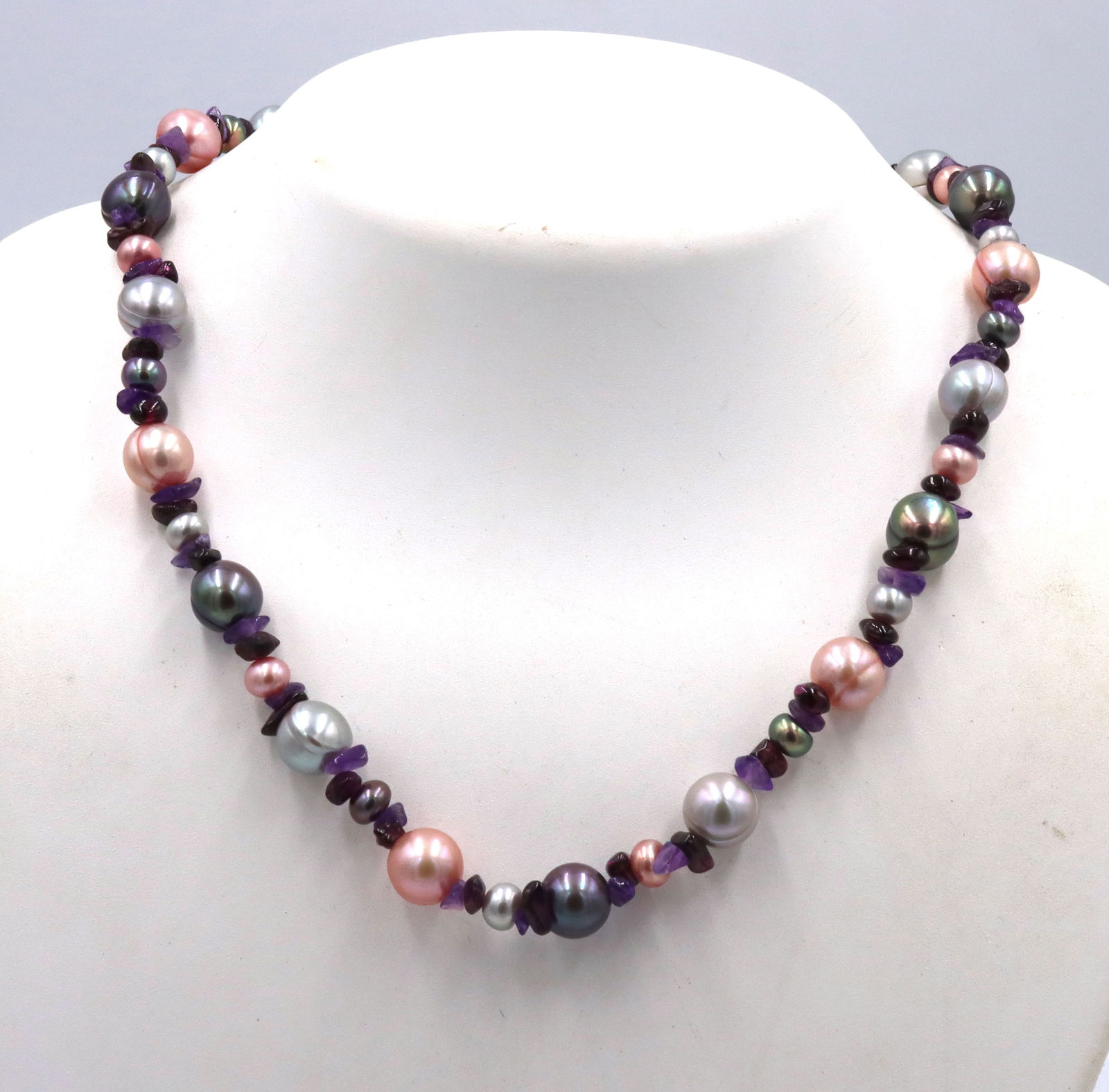 Honora multi color pearl necklace (1 of 5)
