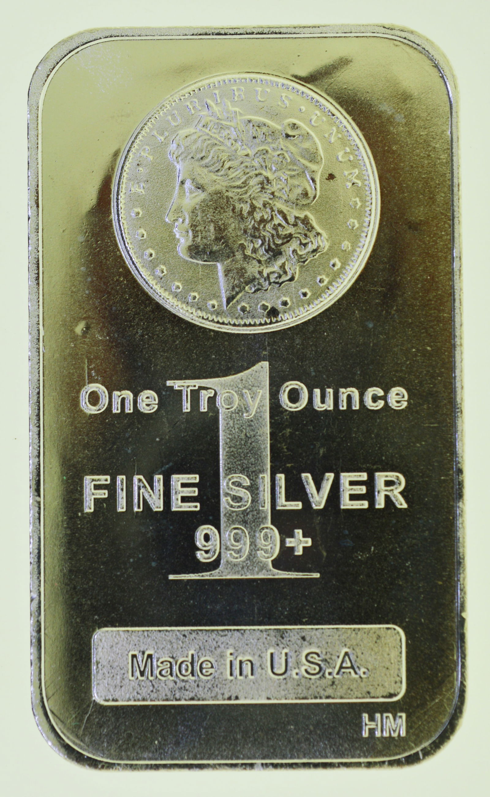 Morgan Silver Dollar Design – 1 oz .999 Fine Silver Bar (1 of 2)