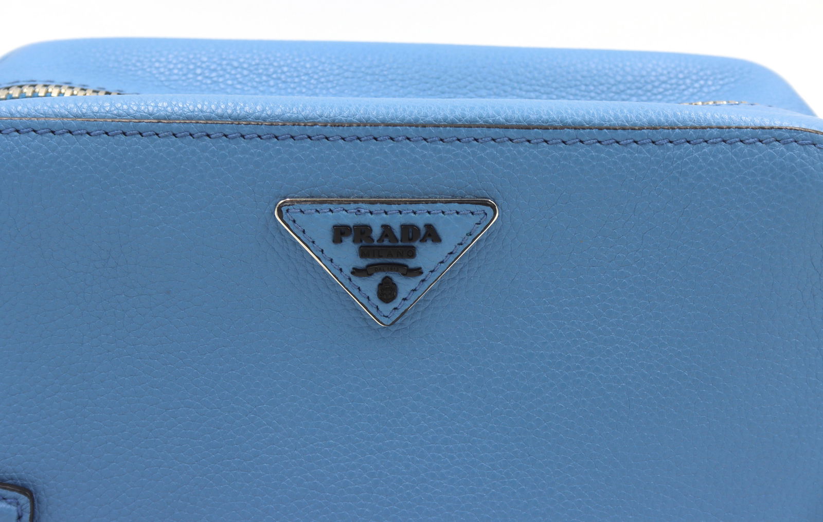 Prada Leather Wristless Bag - 9