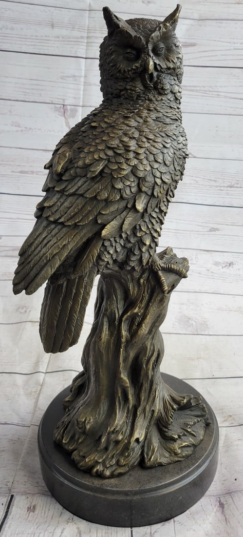 The Owl Bronze Statue - 3