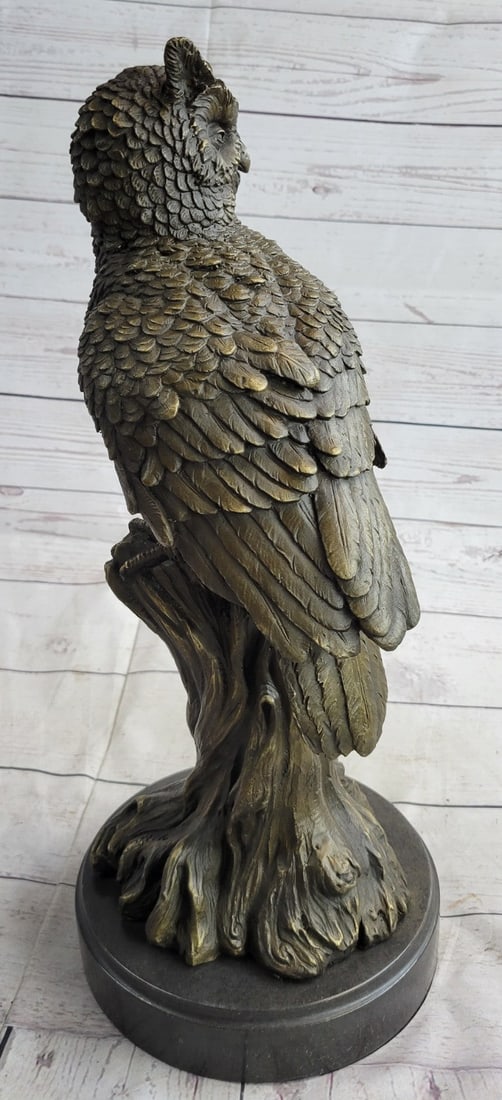 The Owl Bronze Statue - 4