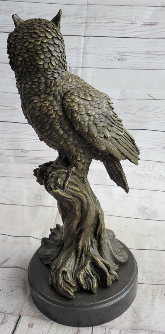 The Owl Bronze Statue - 5