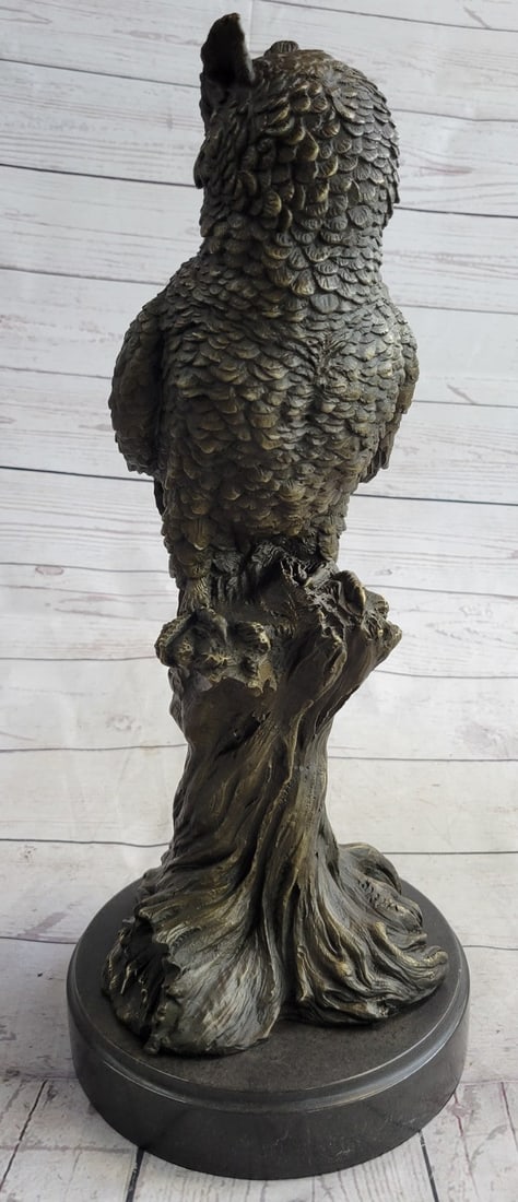 The Owl Bronze Statue - 6
