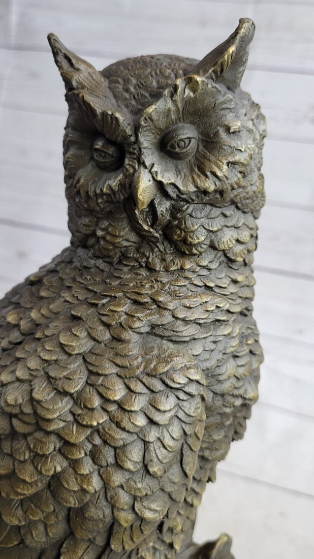 The Owl Bronze Statue - 8
