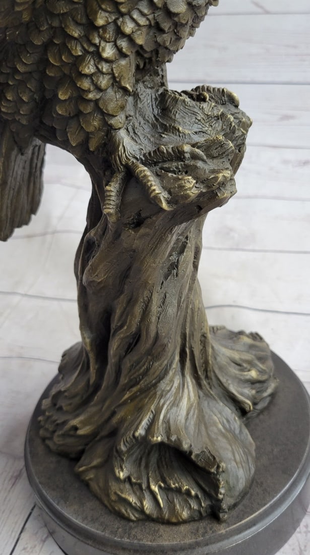 The Owl Bronze Statue - 9