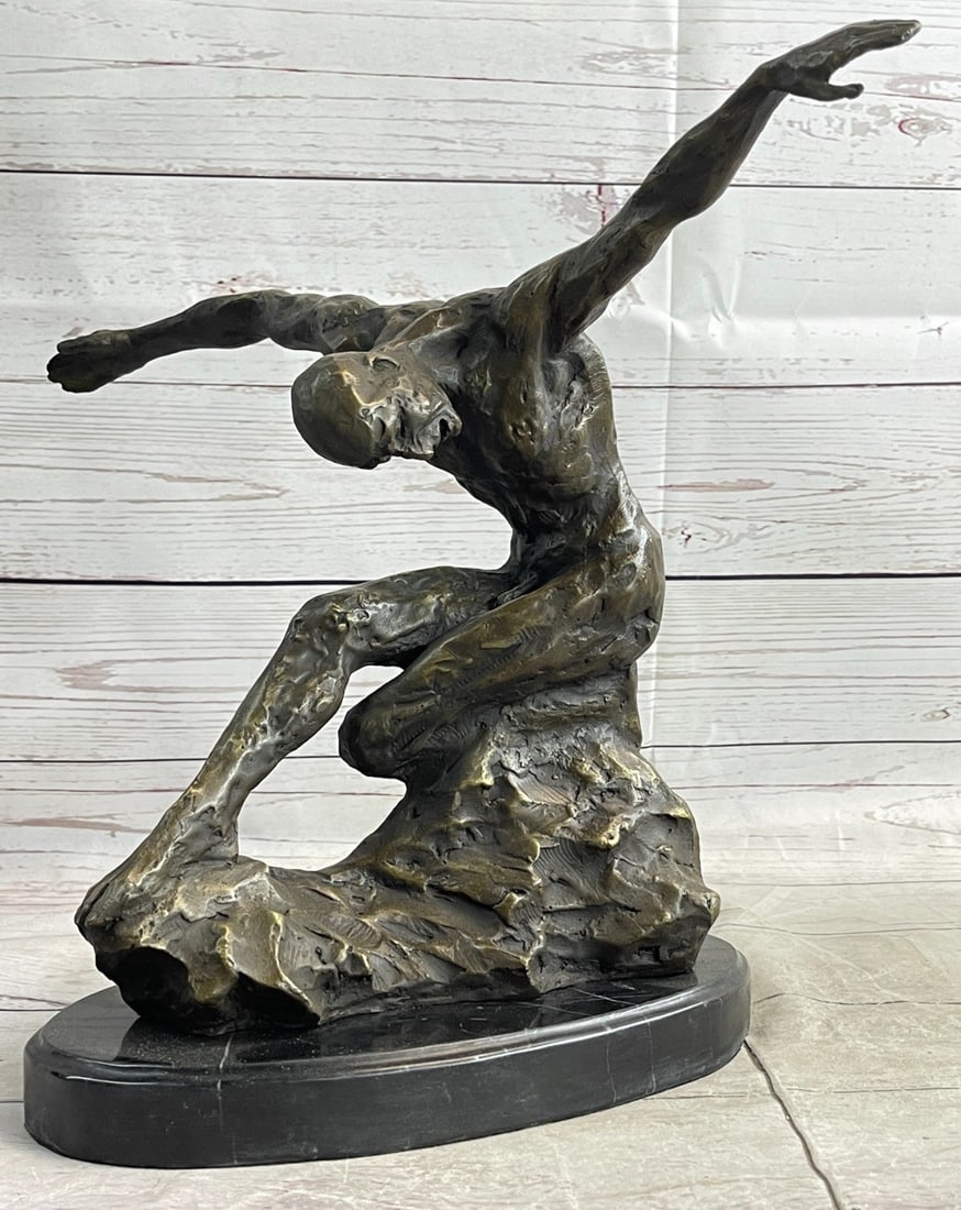 Man Bronze Statue - 2