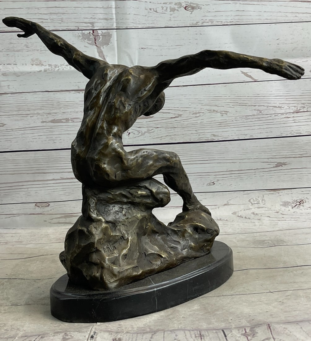 Man Bronze Statue - 4