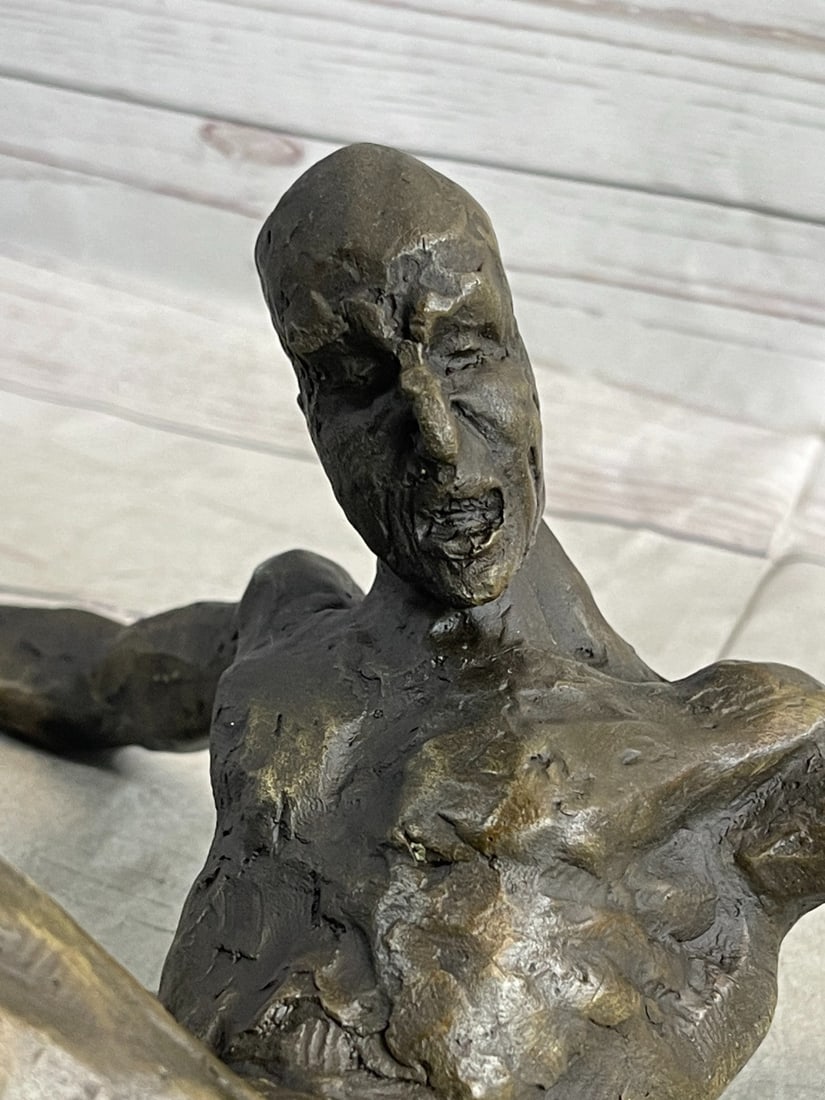 Man Bronze Statue - 6