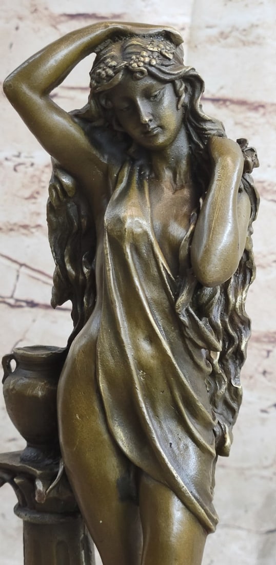 Female Figure Bronze Statue - 6
