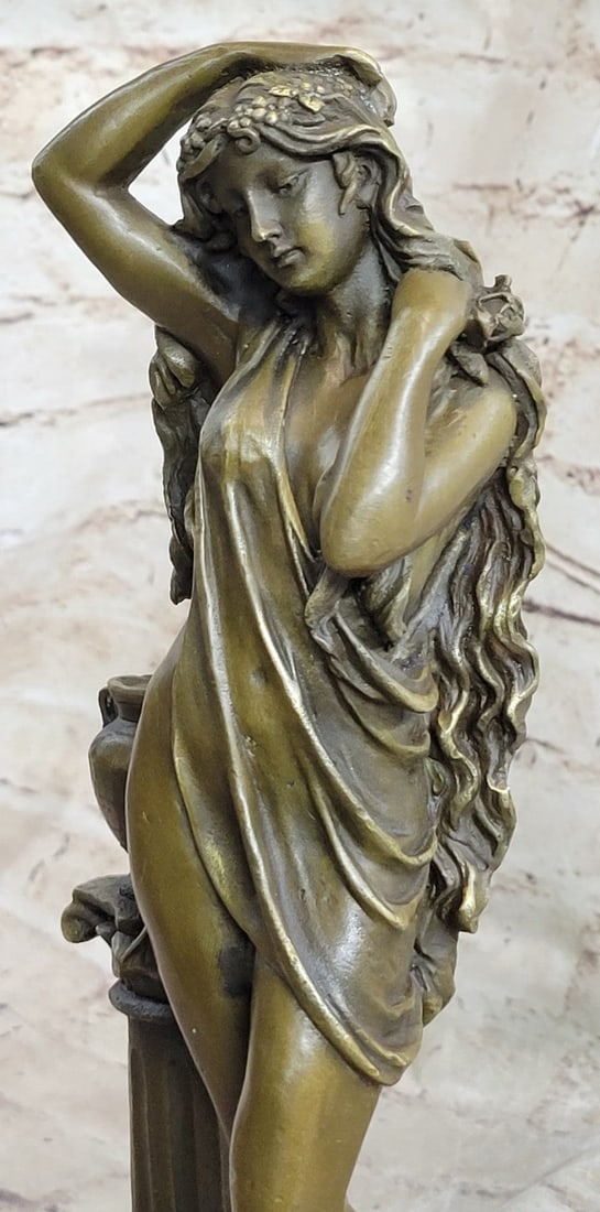 Female Figure Bronze Statue - 7