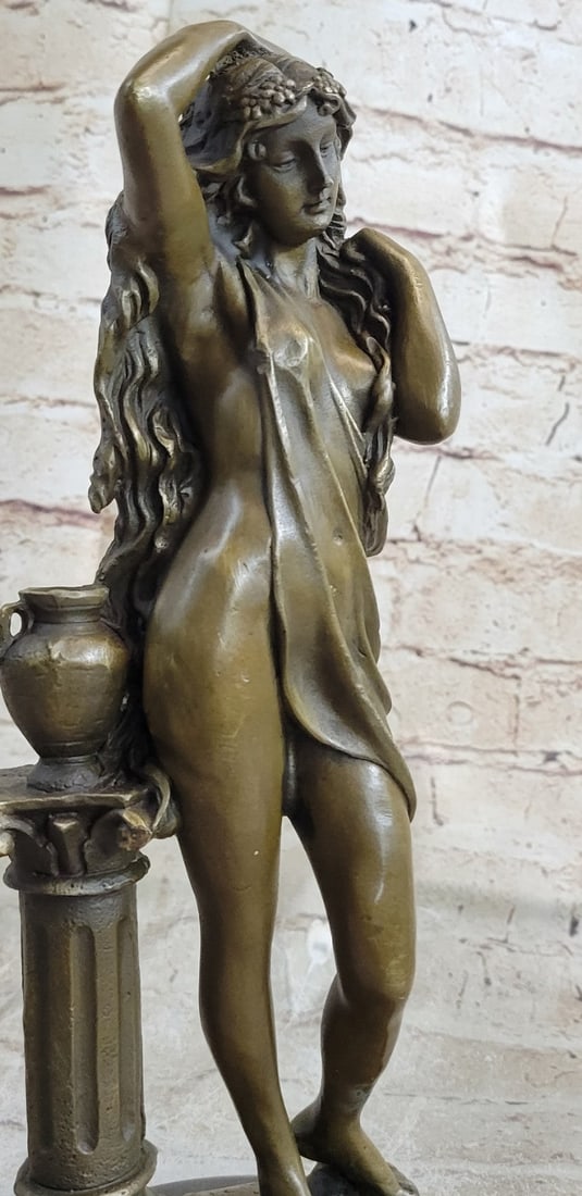 Female Figure Bronze Statue - 8