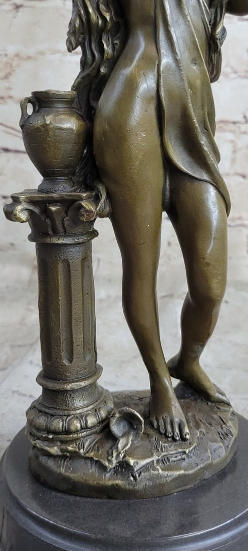 Female Figure Bronze Statue - 9