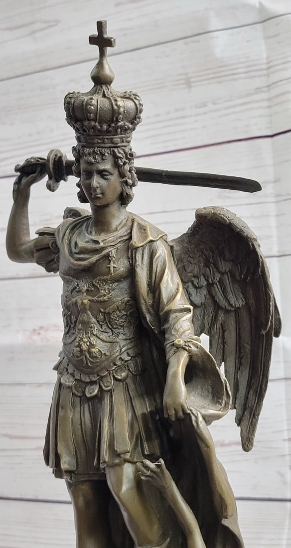 Arch Angel Bronze Statue - 7