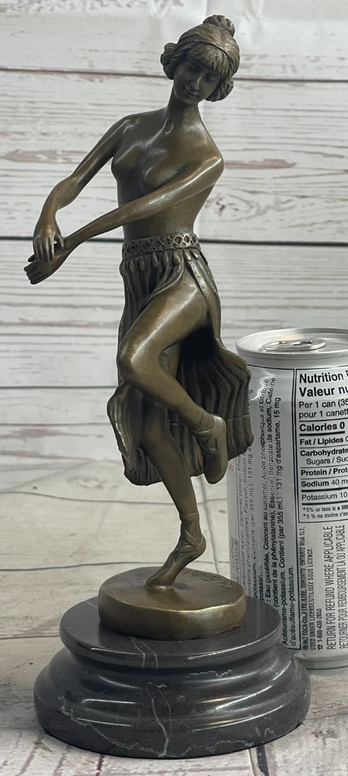 Lady Dancer Bronze Sculpture - 2