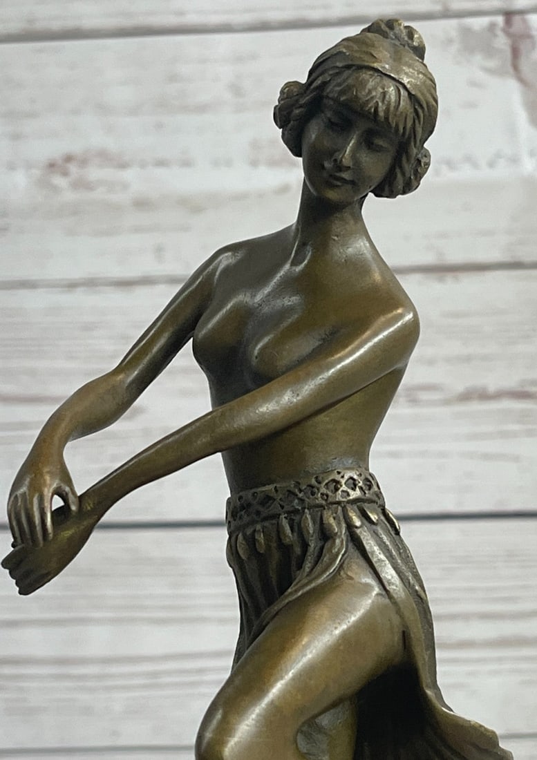 Lady Dancer Bronze Sculpture - 8