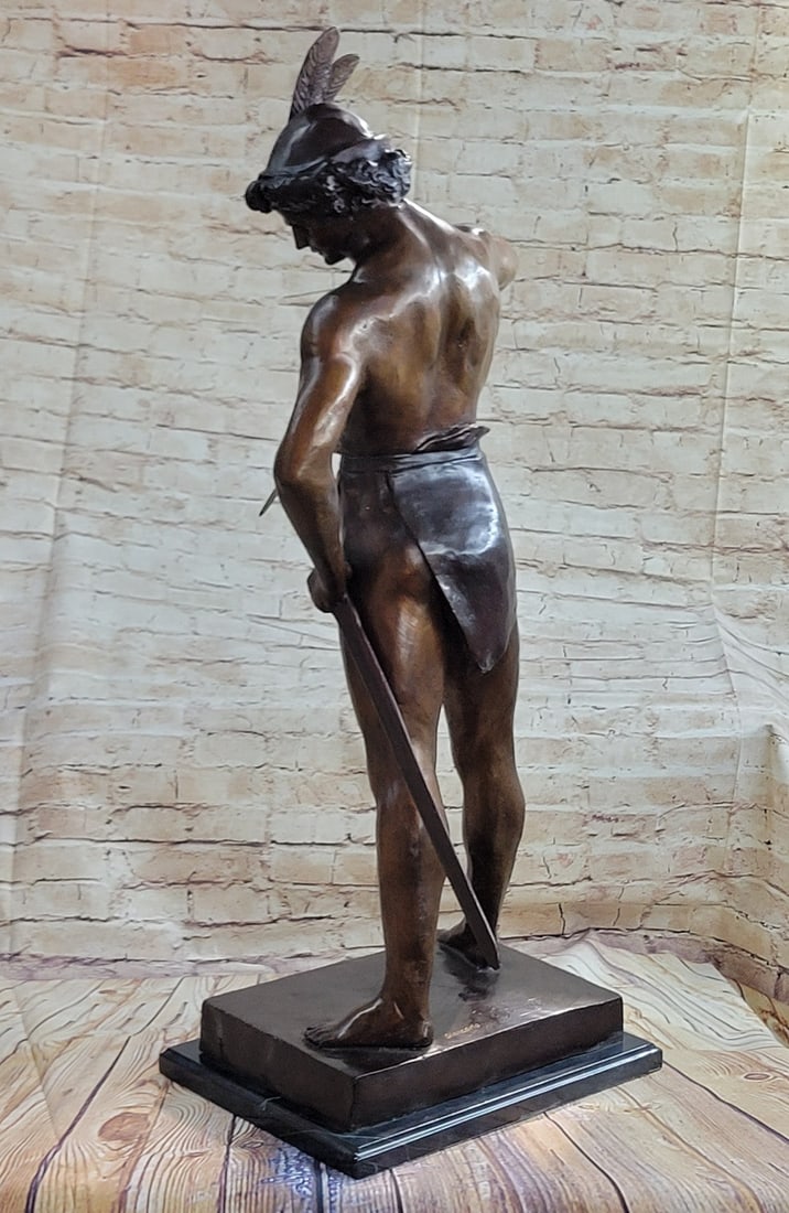 Post Pugnam Picault Bronze Statue - 5